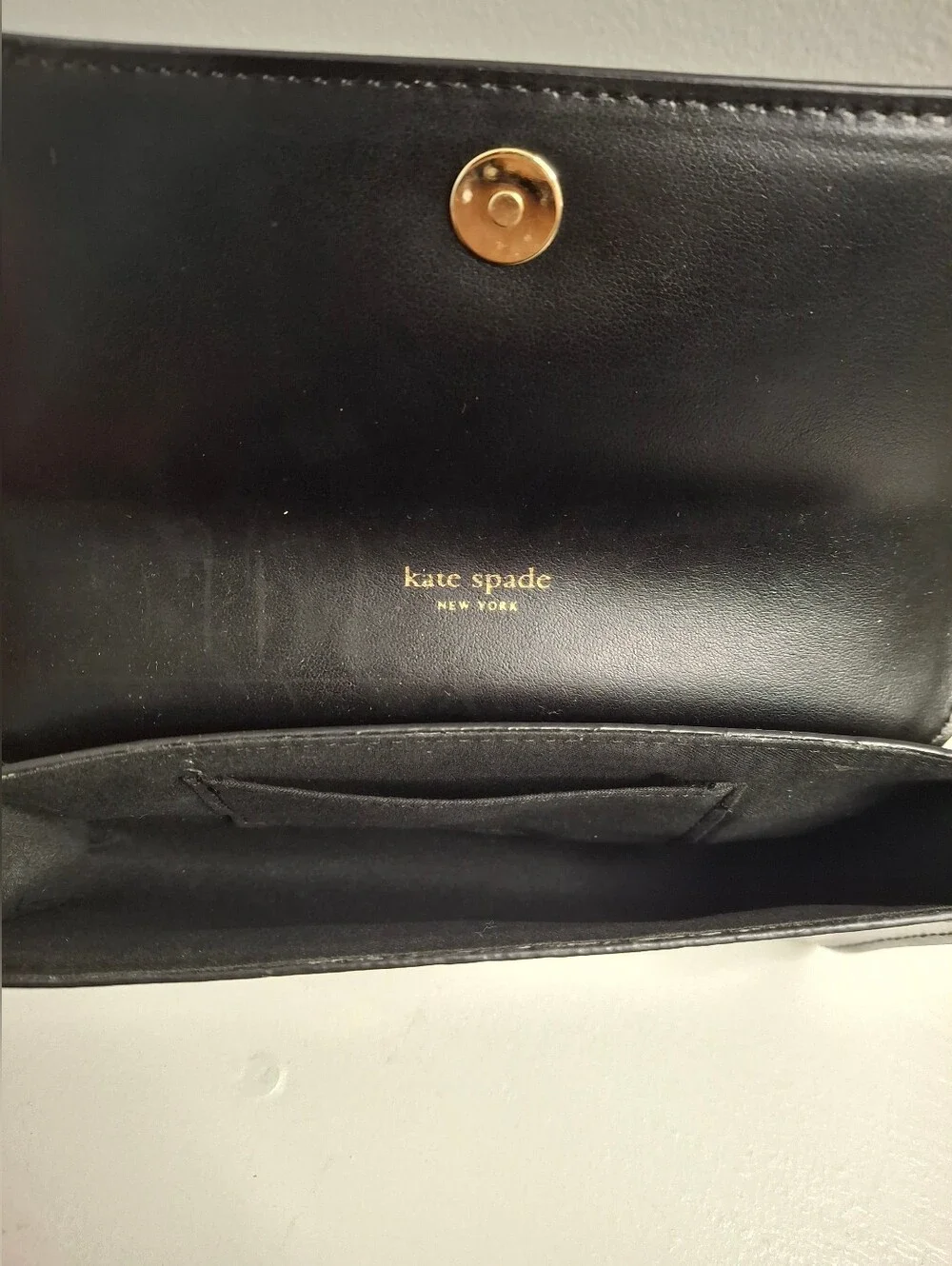 Kate Spade New York Black Leather Bow Belt Bag Waist Bag NWT S/M